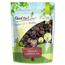 Cerezas Bing secas sin azúcar - crudas, kosher, veganas, a granel - por Food to Live