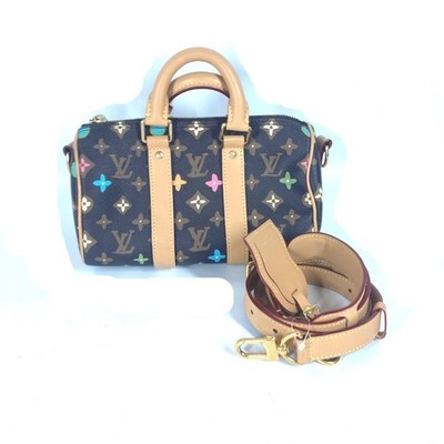 LOUIS VUITTON M24849 Monogram-Cragi Keepall-Bandouliere 25 Hand Bag Shoulder Bag