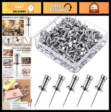 300 Pcs Aluminum Push Pins Metal Thumb Tacks for Wall, Office, Bulletin Boards