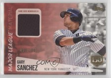 2019 Topps Major League Material Relics 150th Anniversary /150 Gary Sanchez 2f9