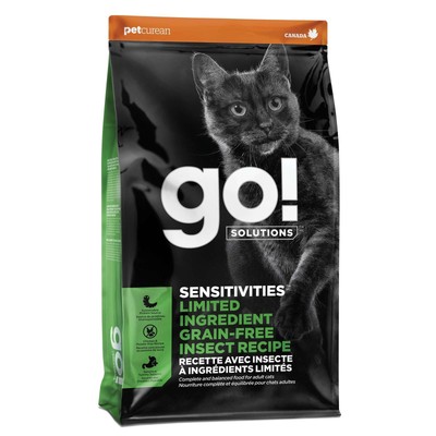 Sensitivities Limited Ingredient Insect Grain-Free Dry Cat Food, Chicken-Free...