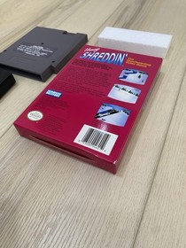 Heavy Shreddin' Snowboarding NES Box Sleeve Cartridge Styrofoam