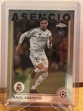 2024-25 Topps Chrome Uefa Club Competitions - Raul Asencio #186 (RC)