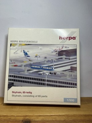 Herpa Wings 1:500 Flughafenzubehör 520140 Skytrain gebogene Gleise OVP