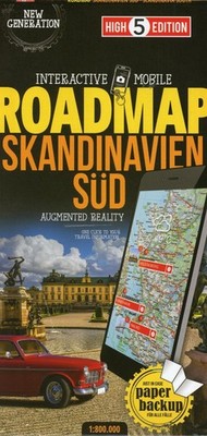 High 5 Edition Interactive Mobile ROADMAP Skandinavien Süd. Scandinavia Sou ...