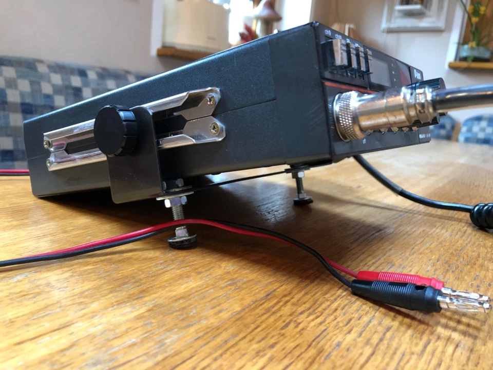 Pan Mega Top AM/FM -GEPRÜFT- mit Original Mikrofon Top Zustand CB Funk Funkgerät - Bild 4 von 4