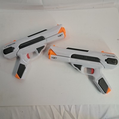Laser X NXT White Laser Tag Toy Blasters Guns Set of 2 Multiplayer Game