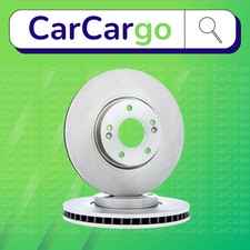 Front Brake Discs x2 FOR Hyundai Veloster 1.6 T-GDi 2012-2017 Vented 300mm