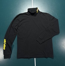 SKI DOO TEAM Turtle Neck Base Layer Shirt Men s Medium Black Yellow BRP Racing