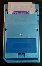 Nintendo Gameboy Pocket- Ice Blue-Includes Tetris Game- BOTH TESTED & WORKING