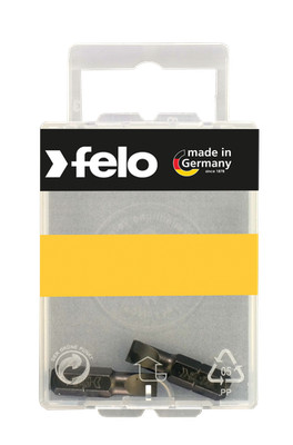 Felo Bit C 6,3 Industrie Schlitz SL 6,5 x 1,2 x 25 2-tlg. Box