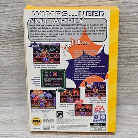 Toughman Contest Original Game Box Only Sega Genesis 32X EA Sports