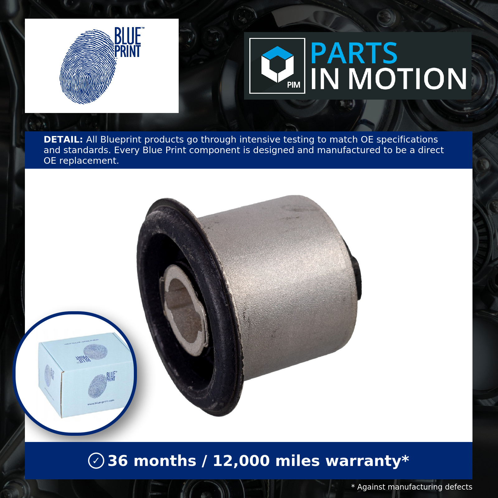 Axle Beam Mount fits KIA SORENTO Mk2 2.4 Rear Left or Right 12 to 14 Suspension