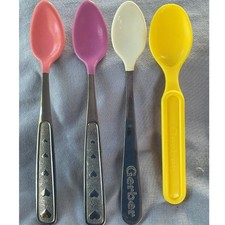 Vintage 90's Baby Feeding Spoons