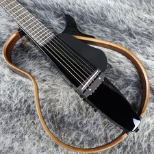 Yamaha SLG200S Silent Steel String Acoustic Electric Guitar TBL Translucent Blac