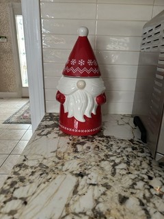 Santa Cookie Jar