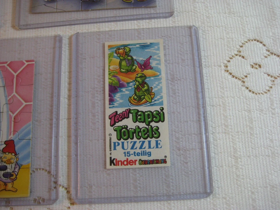 Sammlung/Konvolut Original Puzzle u.a. Badezimmerzwerge , Micky Maus , Törtels - Bild 4 von 4