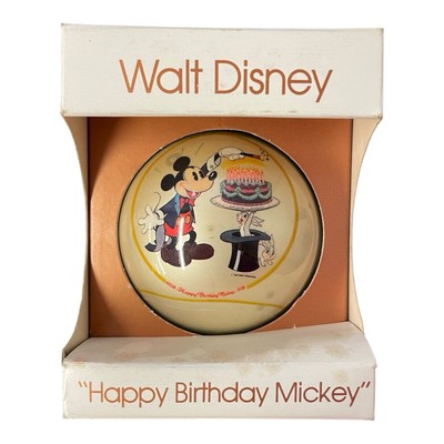 Schmid Walt Disney Happy Birthday Mickey 1928-1978 Christmas Ornament