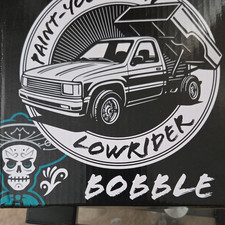 Mariachis de Nuevo México Bobblehead Paint-Your-Own Black White Teal Baseball