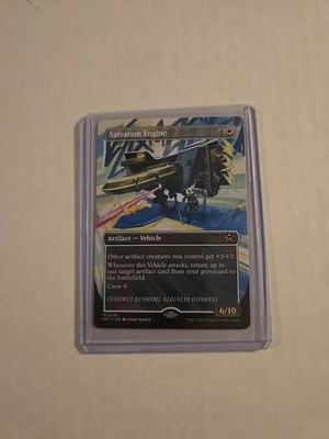 MTG - Salvation Engine - Borderless Mythic #295 - Aetherdrift NM