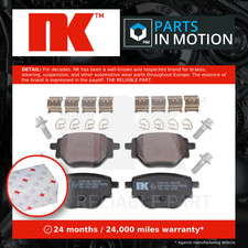 Juego Pastillas Freno Compatible con CITROEN C4 X 1.5D Traseras 2022 en NK 1664737180 1681449980 Nuevo