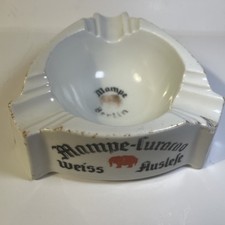 Antik Werbung Reklame Porzellan Aschenbecher Mampe Liköre Berlin
