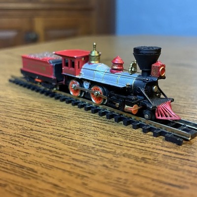 Bachmann N Scale C.P. Jupiter 51174 Steam Locomotive 4-4-0 American/Tender RUNS