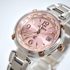 CITIZEN xC Titania Happy Flight Watch Radio Solar Titanium Pink