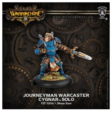 Warmachine Cygnar Journeyman Warcaster