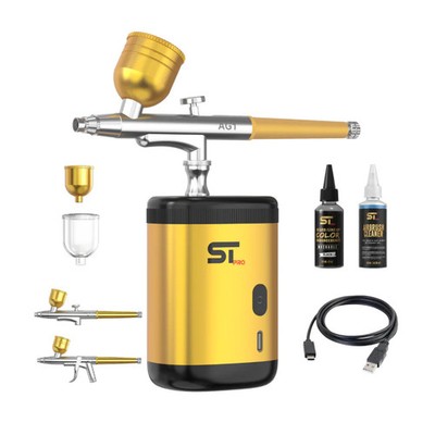 ST Pro Airbrush Gun Kit   Precision Barber Detailing