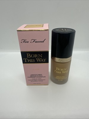 Too Faced Born This Way Foundation Medium to Full Coverage Golden Beige Makeup