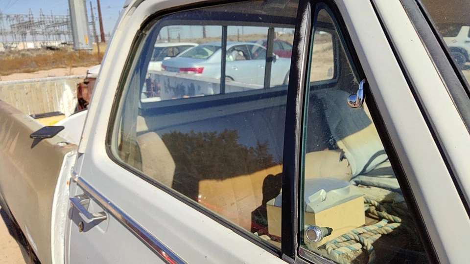 Dodge D350 1981-1993 pasajero ventana delantera derecha puerta vidrio OEM 04160616 Foto 3 de 3