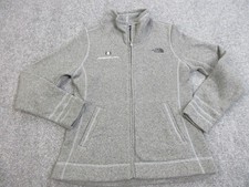 The North Face Jacket Womens Medium Gray Sweater Fleece Full Zip NF0A3LH8