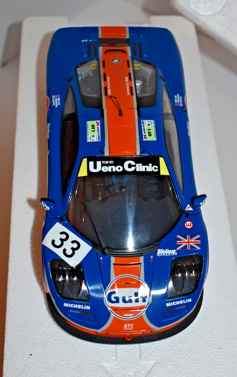 ミニチャンプス 希少 McLaren F1 GTR LM ディーラーモデル Mini GT 1