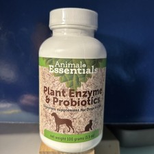 Animal Essentials Plant Enzymes and Probiotics 100 gram Supplement for Pets
