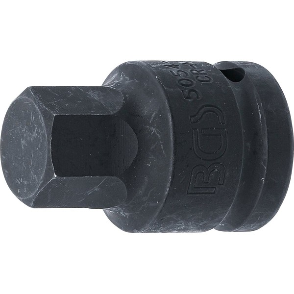 "Bgs 5054-22 Kraft-Bit-Einsatz Antrieb Innenvierkant 20Mm (3/4\") Innensechskant"-image