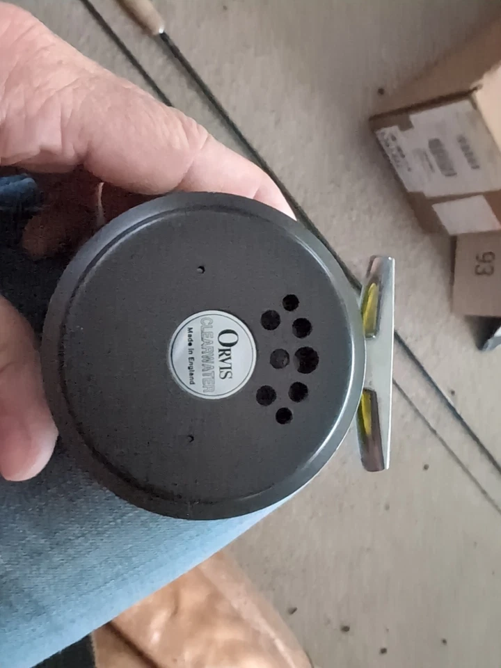 Combo carrete de caña de pescar con mosca Orvis Clearwater 8'6" 5wt. Inglaterra Foto 4 de 4