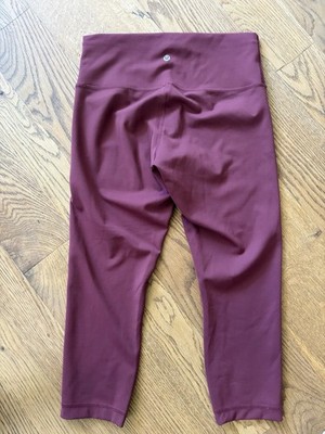 Lululemon Wunder Train High-Rise Tight 21  Everlux Leggings Size 10 LW5CQDS