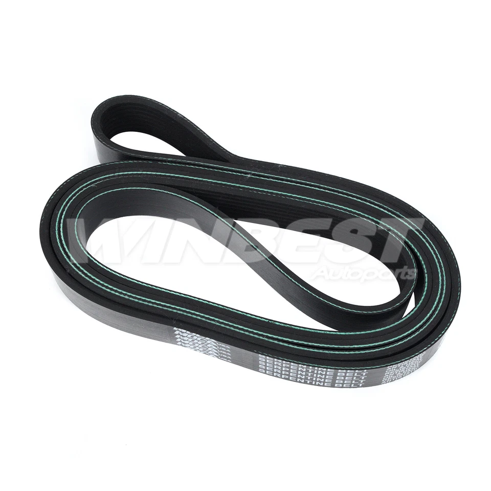 EPDM Serpentine Belt for 2009 Ford F-250 F-350 F-450 Super Duty 6.4L 8PK2195  - Image 3 of 4