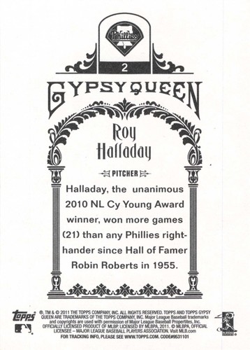 2011 Topps Gypsy Queen - You Choose! Quantity Discount! - Picture 3 of 113