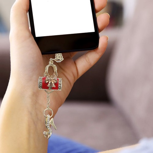 Mobile Staubstecker Klinkenstecker Für Kopfhörer Anhänger Mit Kopfhörerbuchse - 第 4/12 張圖片