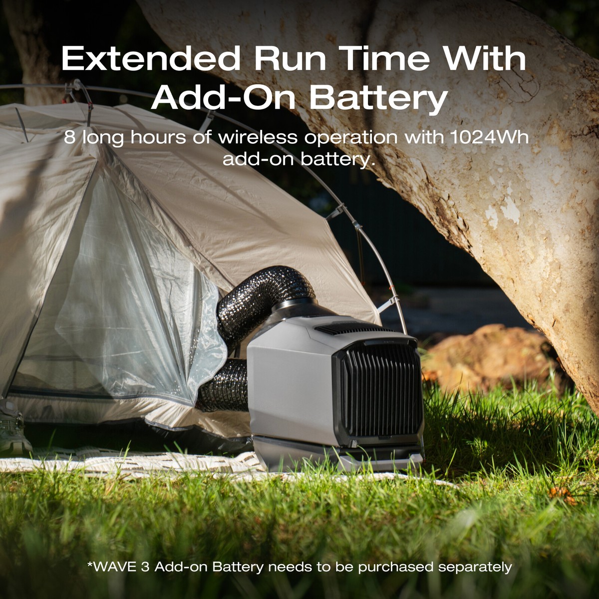 EcoFlow Portable Air Conditioner Wave 3 with Heater for Outdoor