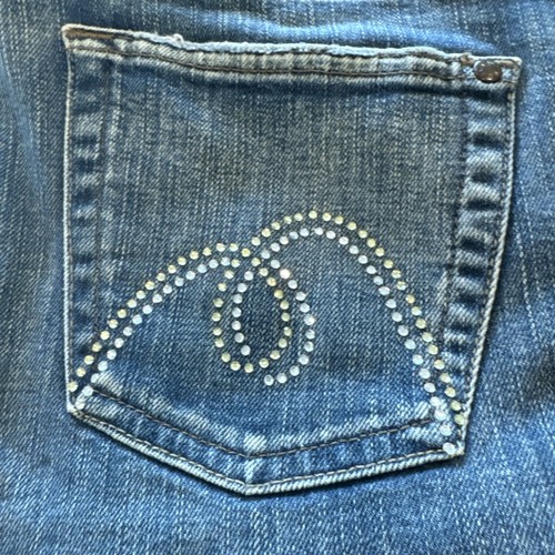 MAVI Marie Jeans Super Low Rise Flare Dark Wash Gr. 30 Medium Wash - Bild 18 von 18