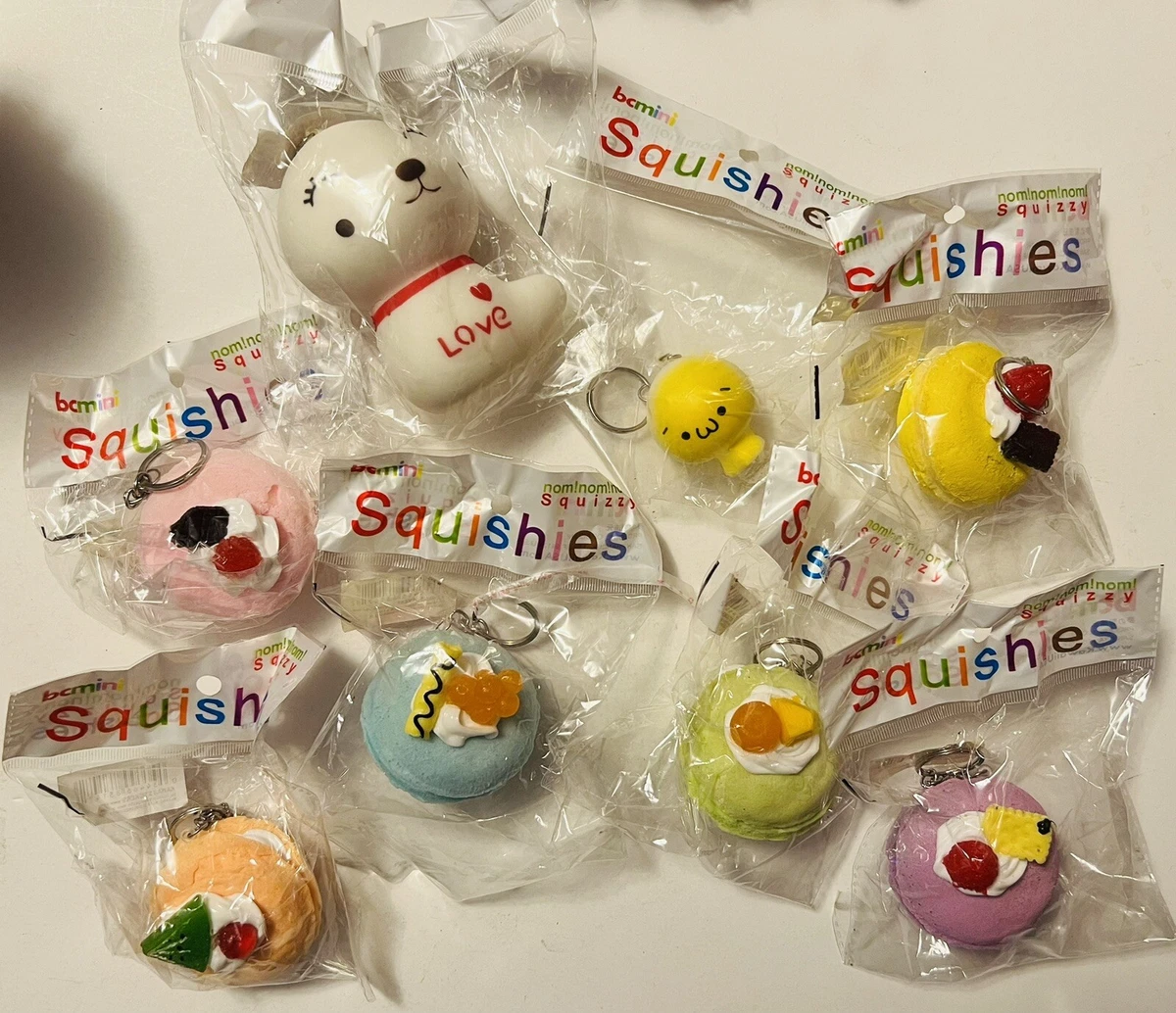 Squishies Mochi Animals Stress Squishy Food Toy Mini Toys Lot