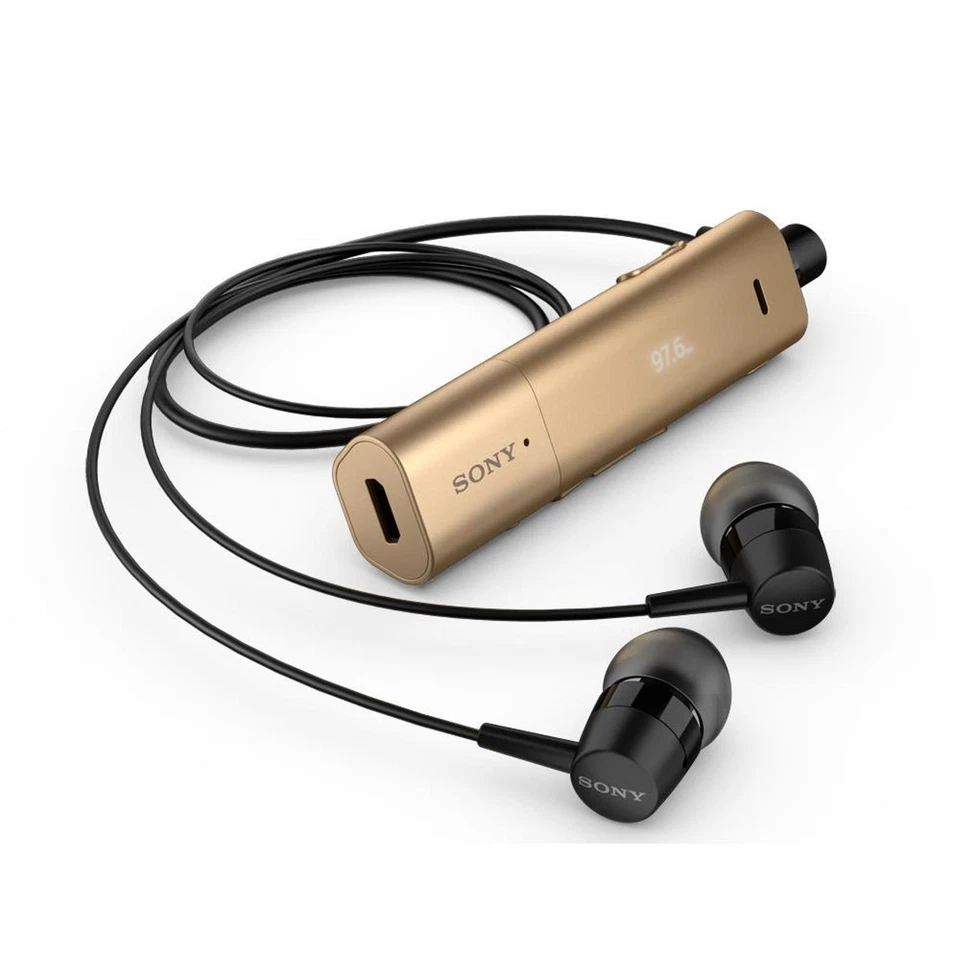 Sony SBH54 NFC Estéreo Bluetooth HD Voz Cancelación de Ruido Auriculares FM - Dorado Foto 3 de 4