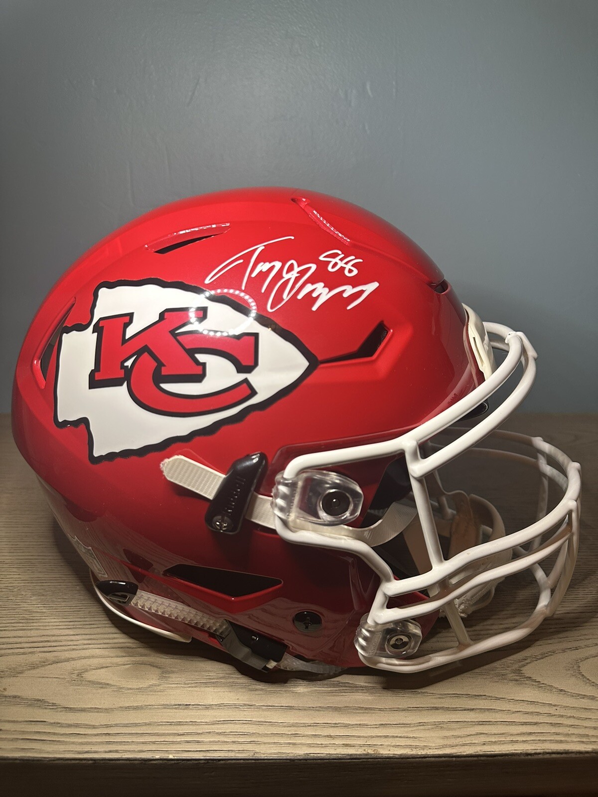 Kansas City Chiefs Full Size Authentic SpeedFlex Helmet NFL. eBay