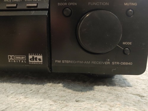 Sony STR-DB840 Dolby Digital Home Theater FM Stereo FM / AM Receiver NICE UNIT! - Picture 4 of 4