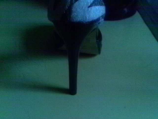 PLEASER BLISS-33 4 1/4" Stiletto Heel D'Orsay Style Platform Open Toe Pump 6 m - Image 2 of 4