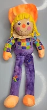 Vintage 1998 Stuffins Scarecrow 24" Halloween Fall Decor Plush