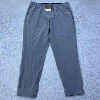 Eddie Bauer Myriad Jogger Pants Men's 2XL Gray Lightweight Athletic Trainers UPF